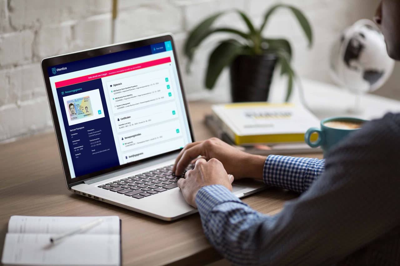 Dashboard overzicht van kandidaat gegevens